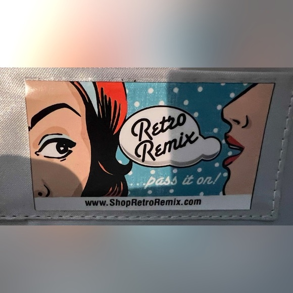 Retro Remix | women’s embellished blue denim purse - Picture 10 of 14